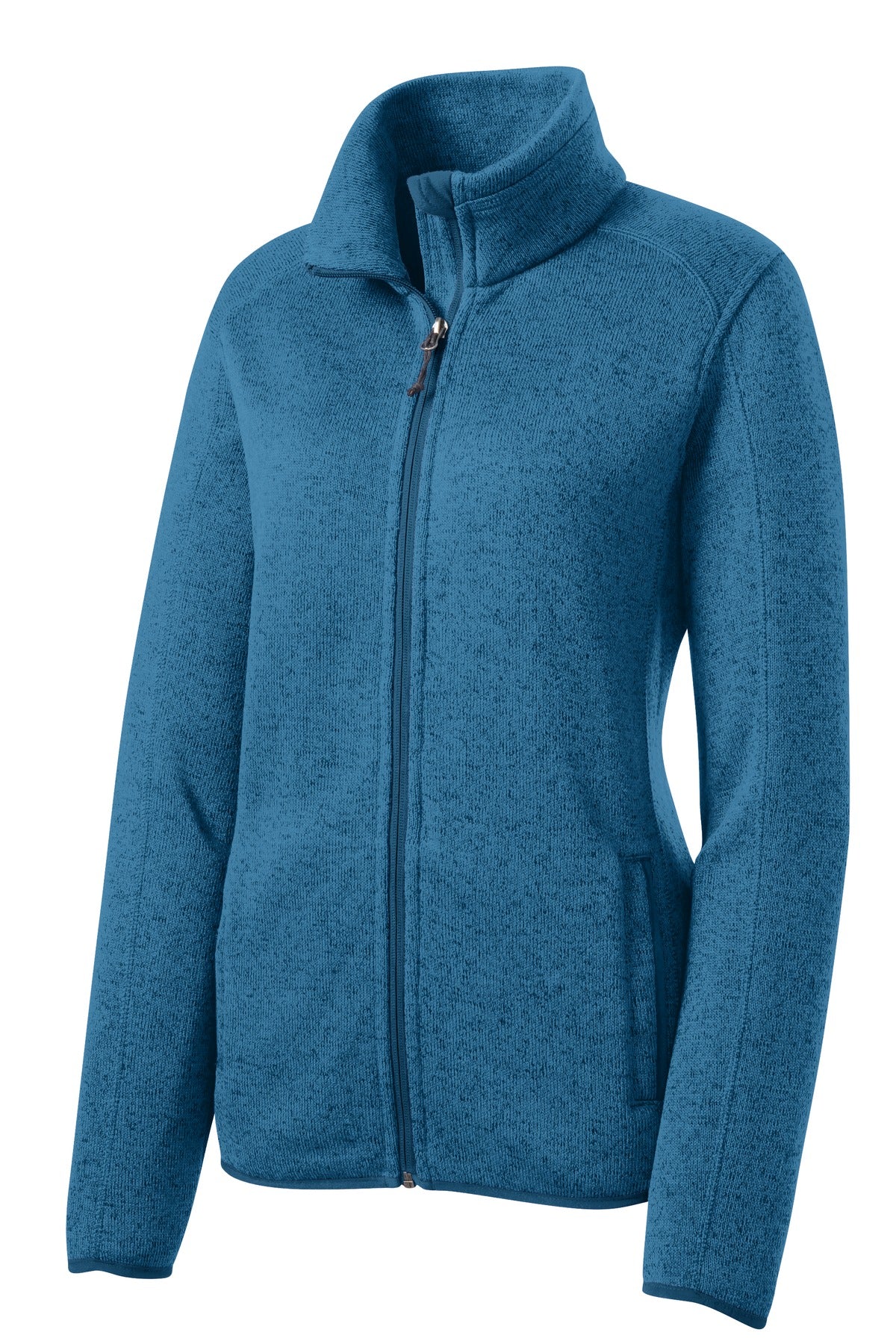 Port Authority® Ladies Sweater Fleece Jacket