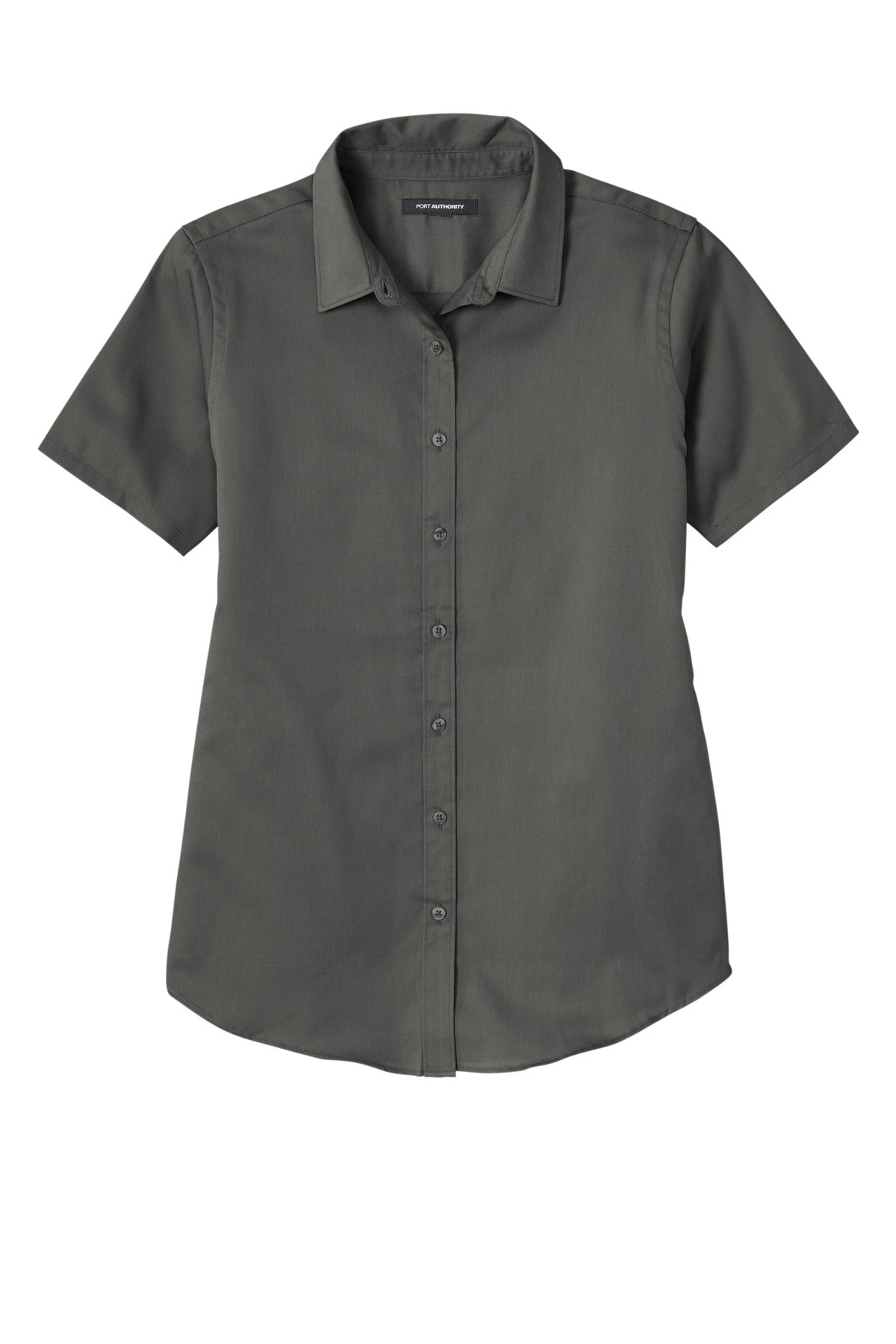 Port Authority® Ladies Short Sleeve SuperPro React®Twill Shirt